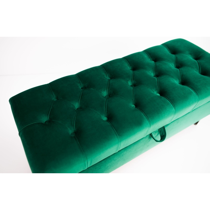 Tufted Storage Bench